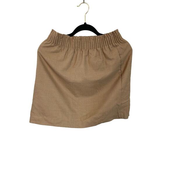 J.Crew Wool sidewalk skirt camel size 2 - Picture 1 of 3